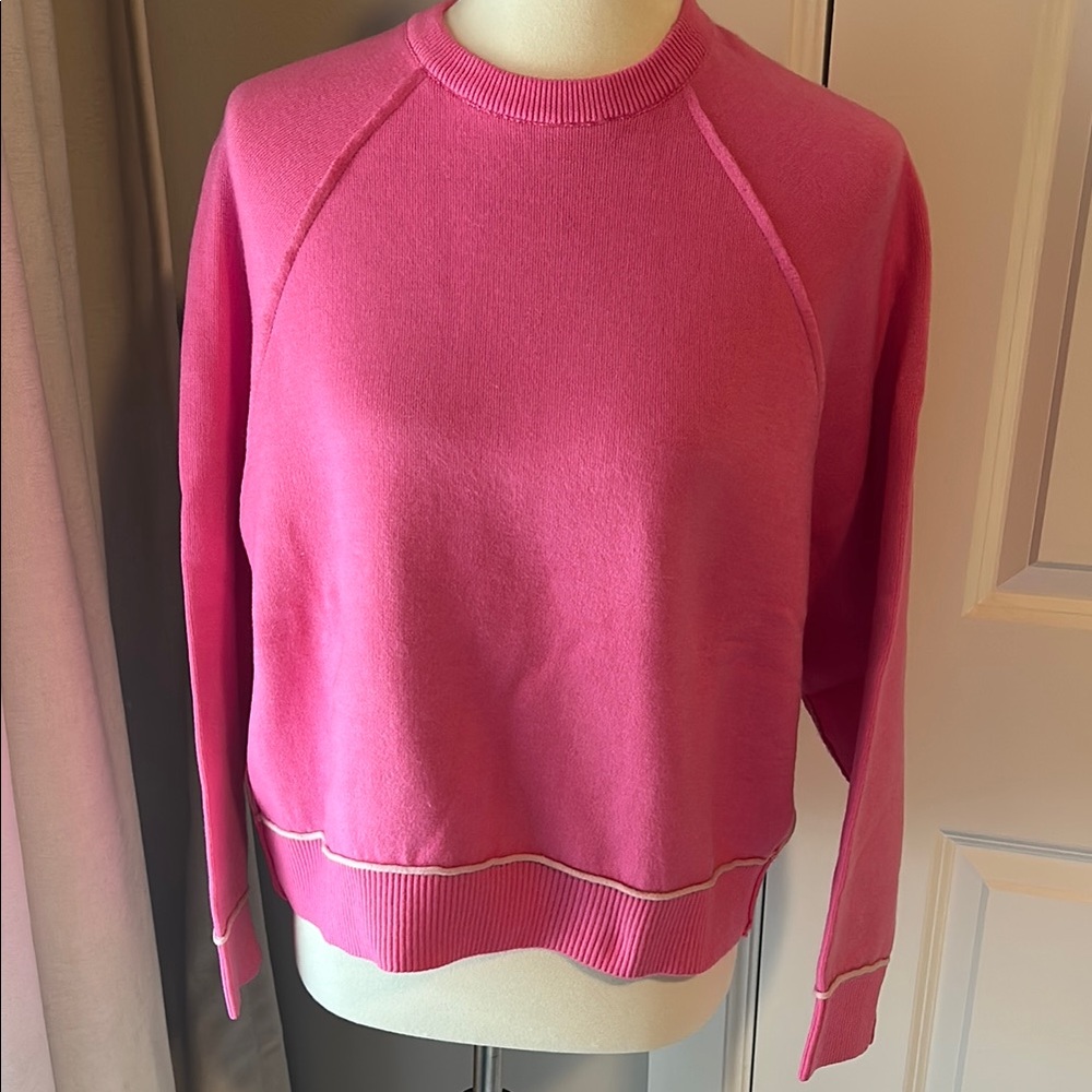 Pilcro Vibrant Pink Knit Top
